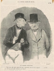 De irriterende forførere af Honoré Daumier