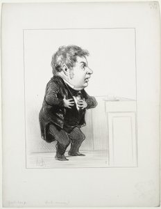 Michel Goudchaux af Honoré Daumier