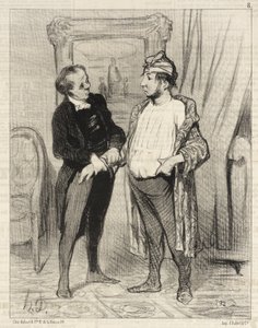 Min kære, jeg forsikrer dig om, at jeg... af Honoré Daumier
