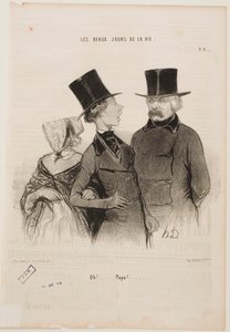 Ups... Far!... af Honoré Daumier