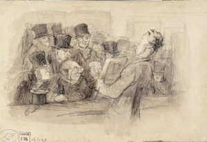Maleriauktion af Honoré Daumier