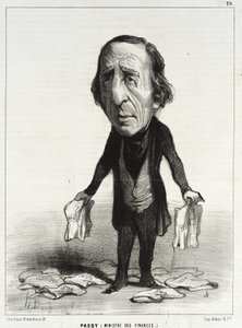 Passy (finansminister) af Honoré Daumier