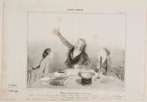 Robert Macaire, professor i fransk af Honoré Daumier