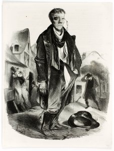 Den berusede af Honoré Daumier
