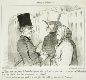 "Se, min ven, her er hr. Chapoulard..." af Honoré Daumier