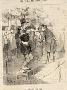 En elektrificeret kriger af Honoré Daumier