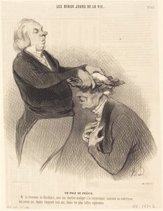 En poesipris af Honoré Daumier