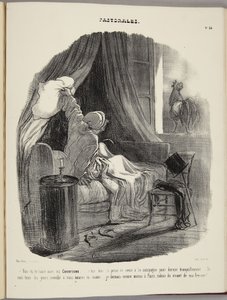 Vil du tie stille med dine kykkelikyer... af Honoré Daumier