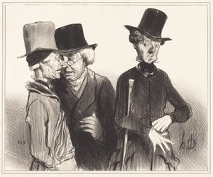Se! Du er blevet rentier, jeg læge, han... af Honoré Daumier