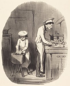 Ser du, min lille ven, du tager fejl... af Honoré Daumier