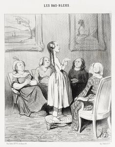 «...selv om de skulle forbande mig...» af Honoré Daumier
