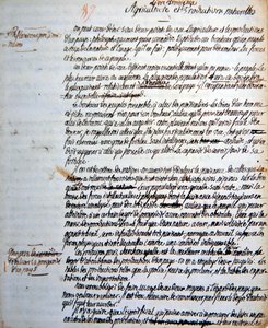Side fra Mirabeaus afhandling om det preussiske monarkis landbrugsmæssige, økonomiske og militære organisation 