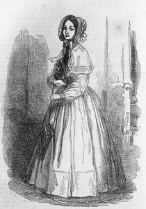 Julie Mercadet, illustration fra Good Businessman (Le Faiseur) af Honore de Balzac (1799-1850), fransk udgave