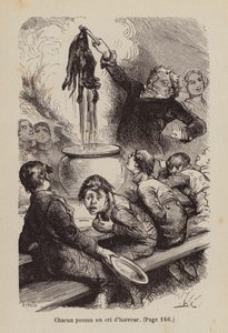 Illustration til Un Bon Petit Diable (kobberstik)