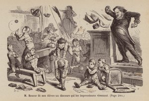 Illustration til Un Bon Petit Diable (kobberstik)