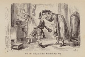 Illustration til Un Bon Petit Diable (kobberstik)