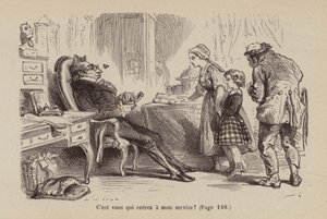 Illustration til Un Bon Petit Diable (kobberstik)