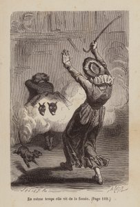 Illustration til Un Bon Petit Diable (kobberstik) af Horace (after) Castelli