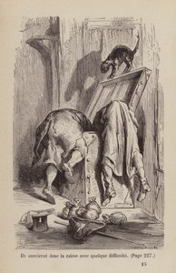 Illustration til Un Bon Petit Diable (kobberstik)