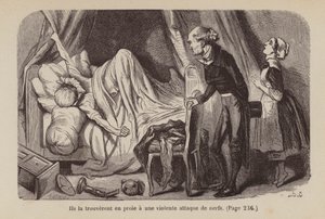 Illustration til Un Bon Petit Diable (kobberstik) af Horace (after) Castelli