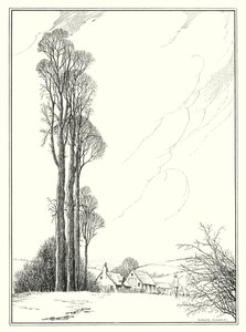 Februar (litografi) af Horace J. Knowles