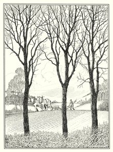 Marts (litografi) af Horace J. Knowles