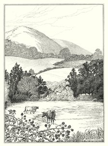 September (litografi) af Horace J. Knowles