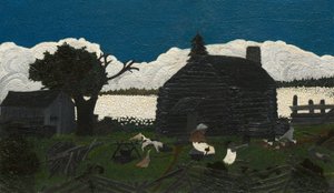 Hytte i Bomulden, ca. 1931-1937.