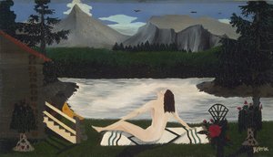 Lady of the Lake, ca. 1936-39 (olie på lærred)