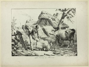 Bivuak-køkken af Horace Vernet