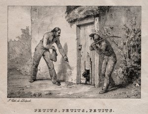 Marauders (Marauders. Small! Small! Small!) af Emile Jean Horace Vernet