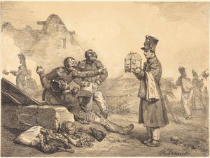 Min korporal, det var alt, hvad jeg kunne få af Horace Vernet