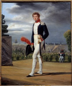 Portræt af samleren Philippe Lenoir (1785 - 1867). Maleri af Emile Dit Horace Vernet (1789-1863) af Emile Jean Horace Vernet
