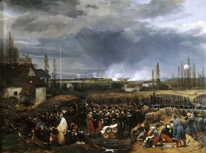 Belejring af citadellet i Antwerpen, 22. december 1832 af Horace Vernet