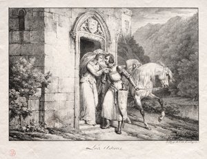 Afskedene af Emile Jean Horace Vernet