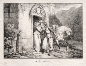Afskedene. af Emile Jean Horace Vernet