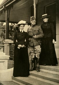 Lord Roberts og hans døtre i Pretoria, 1900, 1901.