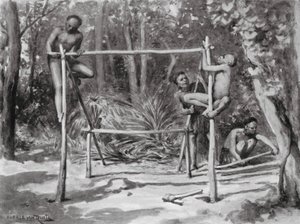 Livets begyndelse, opbygning af et hjem (litografi) af Horace van Ruith