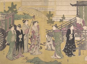 Hvad er bagsiden af ​​Fuji? 1790. af Hosoda Eishi