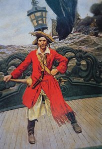 A Pirate Chief (farve litho)