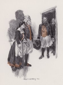 Illustration til Evangeline, A Tale of Arcadie, af Henry Wadsworth Longfellow (litho)