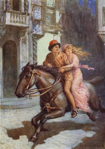 "De red hurtigt af sted" fra "Viola" (farve litho) af Howard Davie