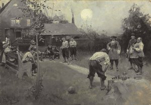 Bowling af Howard Pyle