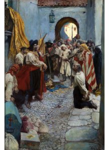 Afpresning af hyldest fra borgerne af Howard Pyle