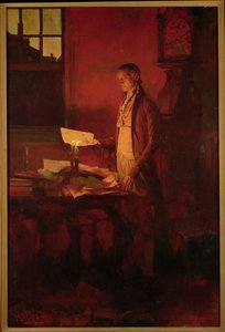 Thomas Jefferson Writing the Declaration of Independence, fra 
