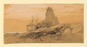 Fabrik ved kysten. af Howard Russell Butler