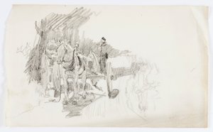 Uden titel (hestetrukket vogn) af Howard Russell Butler