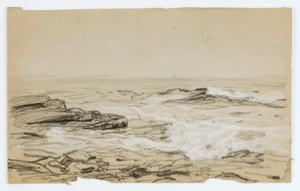 Uden titel (kystlinje) af Howard Russell Butler
