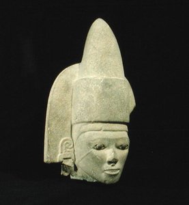 Huaxtec Head, Post Classic Period (900-1521) (sten) af Huaxtec Huaxtec