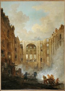 Branden i Palais Royal i ...